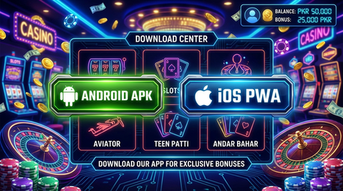 Main screen of PKR47 Game download page for PK players