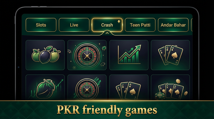 Game list for PKR47 Game games section